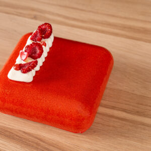 Entremet framboise